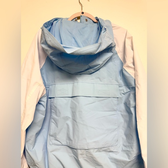 NWT Free People FP Movement Singin In The Rain Packable Jacket Baby Blue Size M - Picture 7 of 9